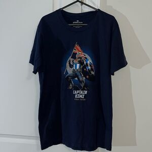 Kiwi Bird Captain Kiwi New Zealand Marvels Collector Tee T-shirt M men’s slim